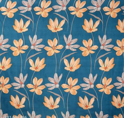 Super Soft Glace Cotton All Round Elastic Fitted Double Bed Bedsheet with 2 Pillow Covers-72x78x8